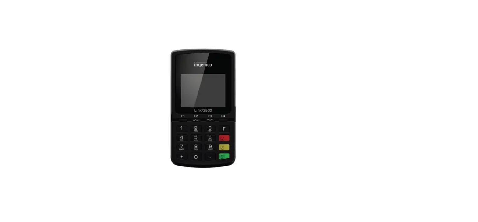 Ingenico Link 2500 Mobile Credit Card Reader User Guide
