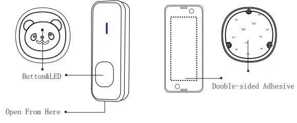 EVERNARY-GM03-Wireless-Doorbell-FIG-3