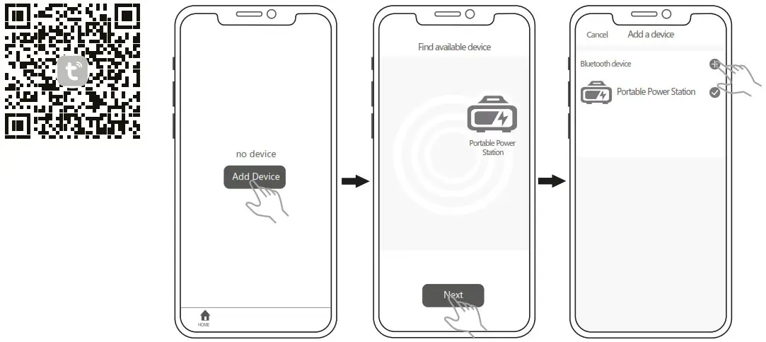 KSIX BXPS510W Power Station - App Instructions 1