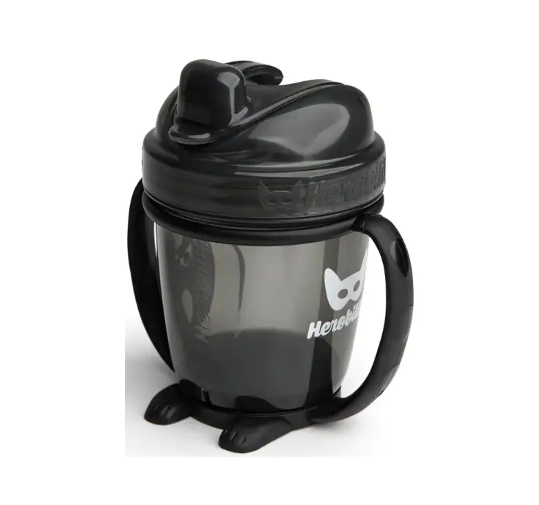 Herobility Sippy Cup With Straw Black 140 Ml / 5 Floz User Manual