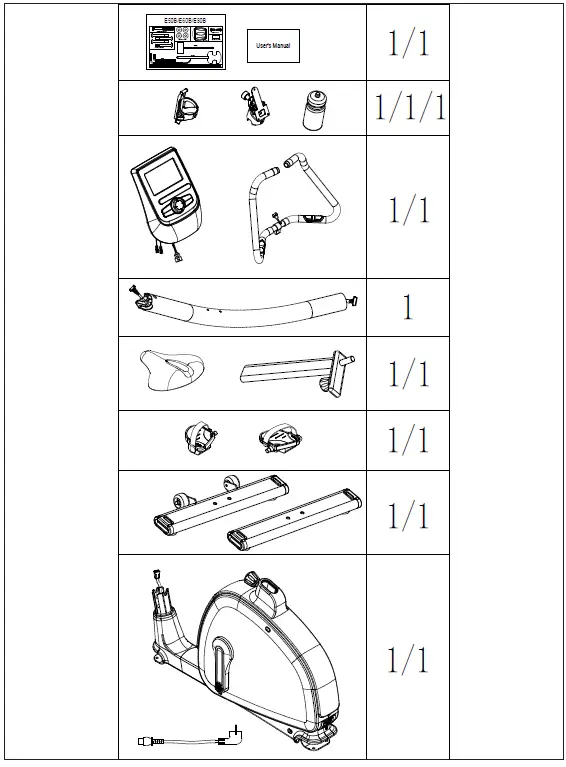 TUNTURI-E60-Upright-Bike-FIG-2