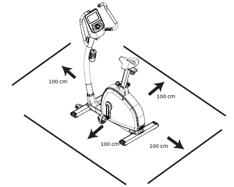 TUNTURI-E60-Upright-Bike-FIG-4