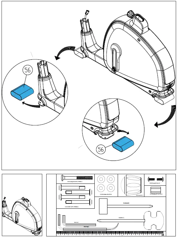 TUNTURI-E60-Upright-Bike-FIG-5