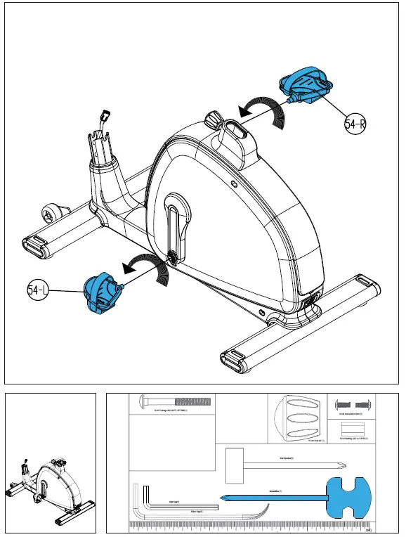 TUNTURI-E60-Upright-Bike-FIG-7
