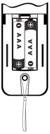 Anderic RRST01 Advance Universal Remote Control-Installing batteries