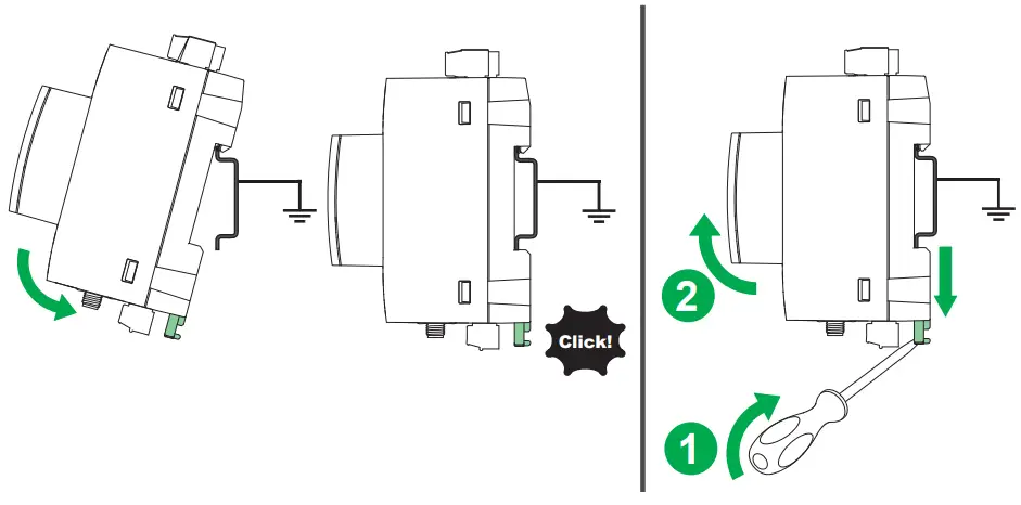 Schneider Electric PAS600L EcoStruxure Panel Server Universal - Installation
