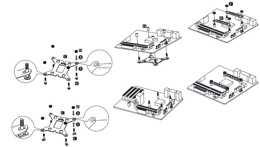 JONSBO HX5230 CPU Cooler - fan 12