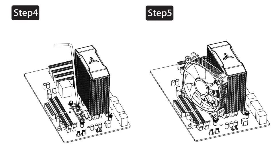 JONSBO HX5230 CPU Cooler - fan 14