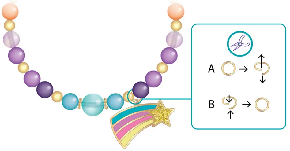 make It real 1204 Rainbow Dream Jewelry - Use the pliers