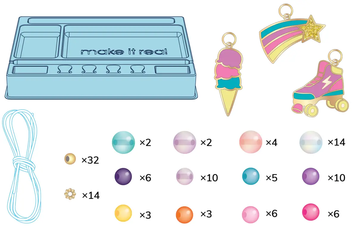 make It real 1204 Rainbow Dream Jewelry - WHAT’S INSIDE