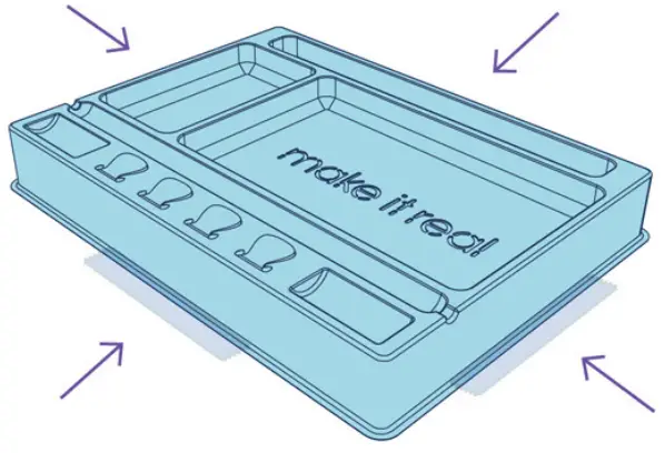 make It real 1204 Rainbow Dream Jewelry - flat surface