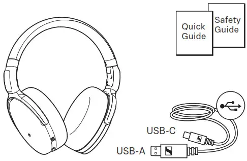 SENNHEISER HD 458BT SEBT4 Headphone - 1