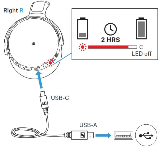 SENNHEISER HD 458BT SEBT4 Headphone - 3
