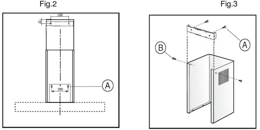 Euromaid RPT9 Canopy Rangehood -fig 5