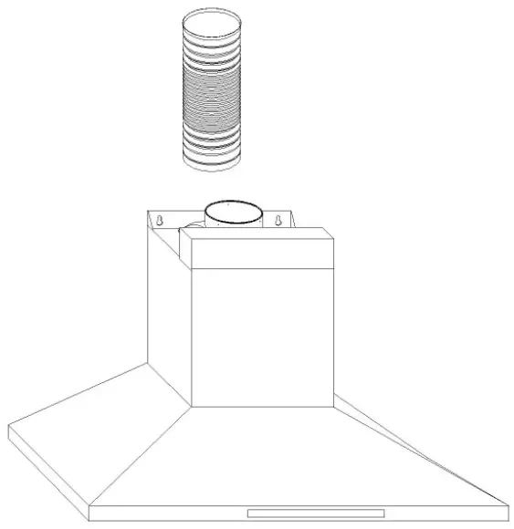 Euromaid RPT9 Canopy Rangehood -fig 7