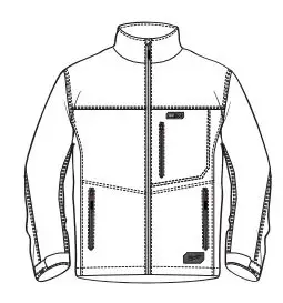 milwaukee M12 HJ BLACK9 Toughshell Stretch Polyester Heated Jacket featured