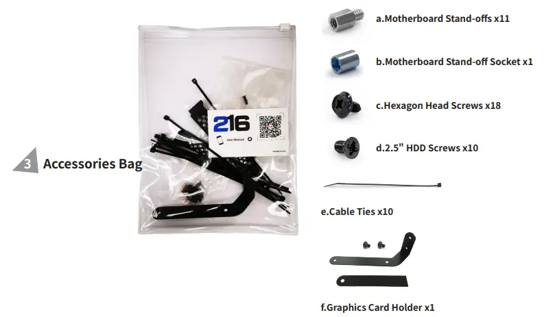 Package Contents Continued