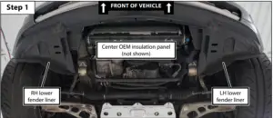 Installing the New Skid Plate Kit