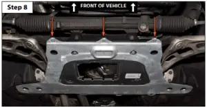 Installing the New Skid Plate Kit -7