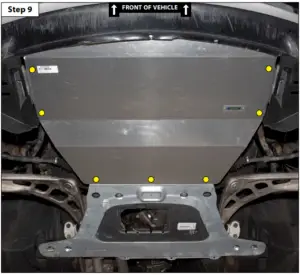 Installing the New Skid Plate Kit -8