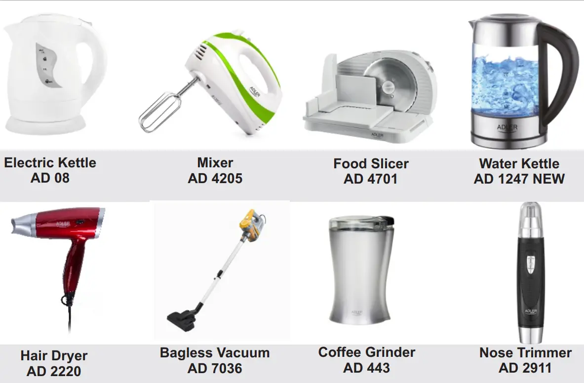 ADLER AD 3170 15kg Kitchen Scale - symbol4