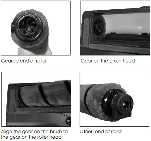 How to replace the rollers 1