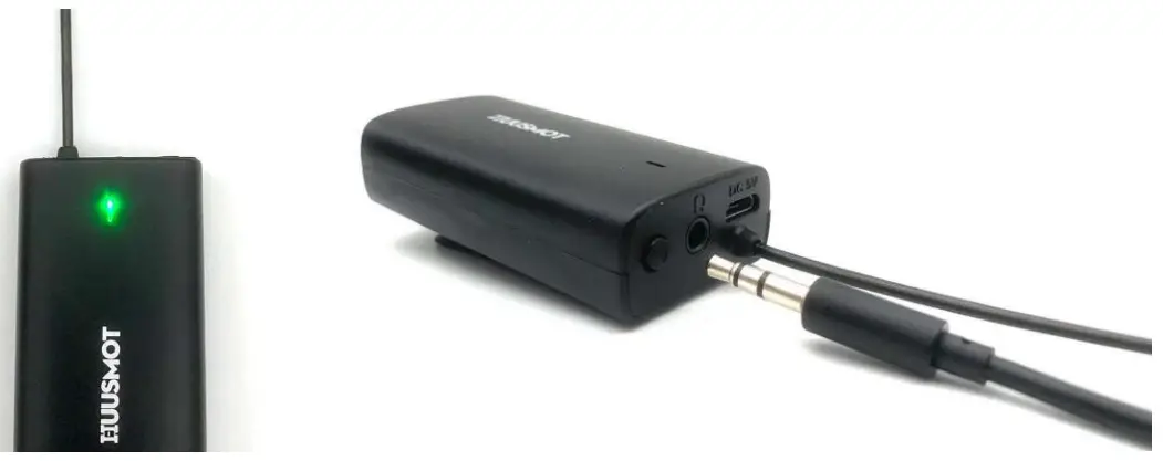 HUUSMOT TRY1615 Wireless Mic System with Dual Lavalier Lapel Microphone -Step2