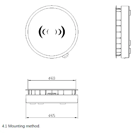 FDGAO JCP35W3 Qi Wireless Charger fig 1