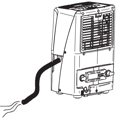 EQK 50 PINTS Dehumidifier - Pipe