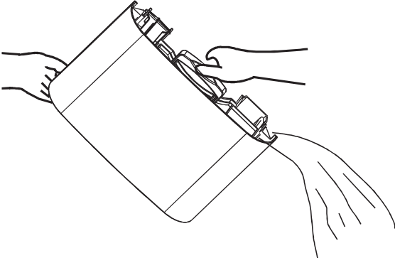 EQK 50 PINTS Dehumidifier - Sink