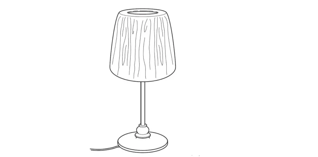 Ikea 003.027.38 Österlo Table Lamp Instruction Manual