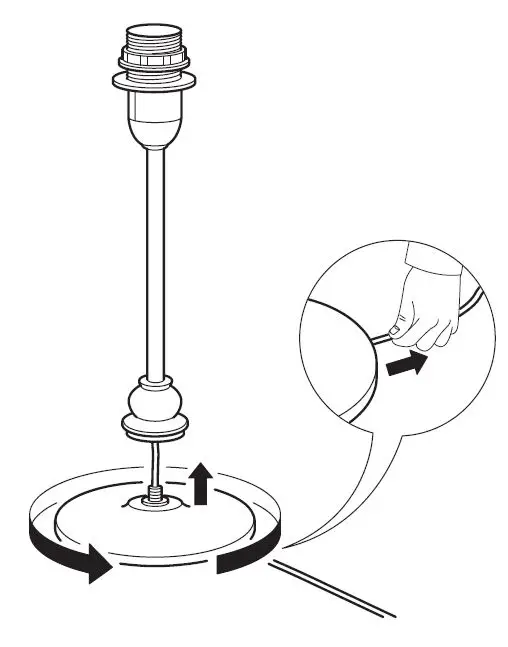 IKEA 003.027.38 ÖSTERLO Table Lamp fig 3