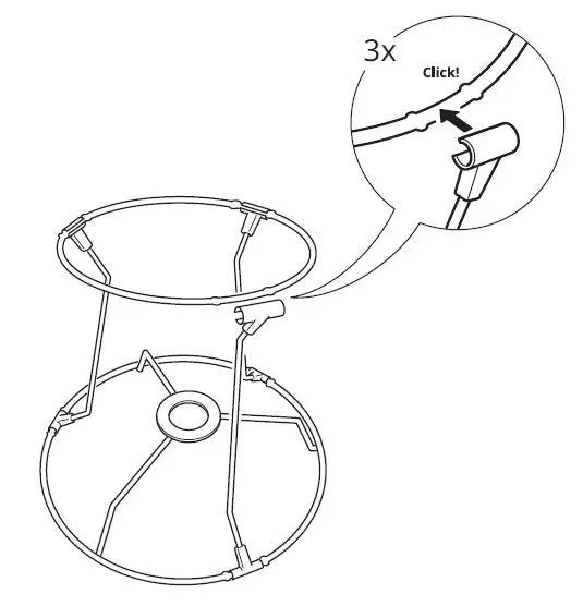 IKEA 003.027.38 ÖSTERLO Table Lamp fig 6