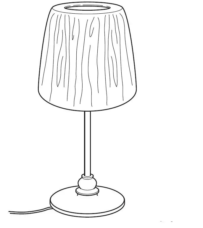 IKEA 003.027.38 ÖSTERLO Table Lamp fig 9