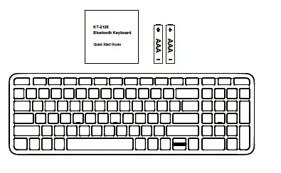Chicony Electronics KT-2125 Bluetooth Keyboard-2