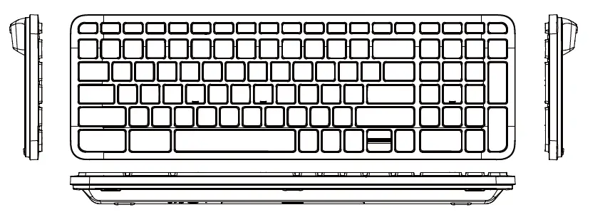 Chicony Electronics KT-2125 Bluetooth Keyboard-3