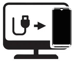 coolpad C202 Smartphone - cabel