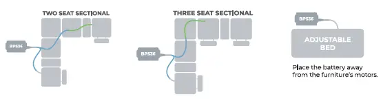 RAFFEL BP536 Battery Pack for Motion Furniture fig 6