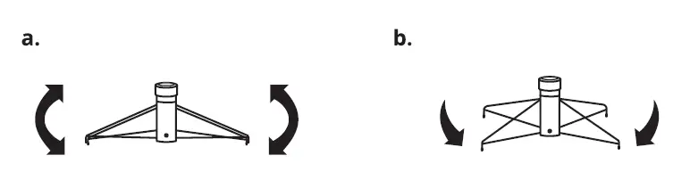 EVERGREEN CLASSICS TG76P4C27P00 7.5-ft Holiday Symphony Pre-lit Traditional Artificial Christmas Tree 2