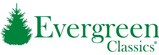EVERGREEN CLASSICS TG76P4C27P00 7.5-ft Holiday Symphony Pre-lit Traditional Artificial Christmas Tree logo