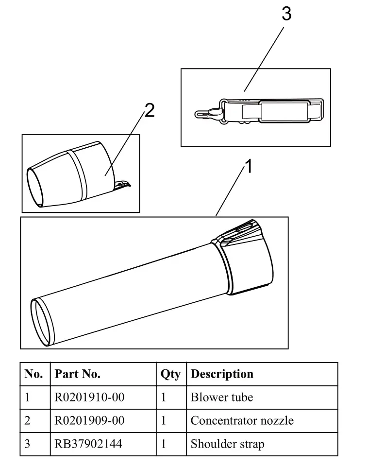greenwork pro CS60L03 18-Inch 60-Volt Electric Cordless Chainsaw - 17 Exploded View