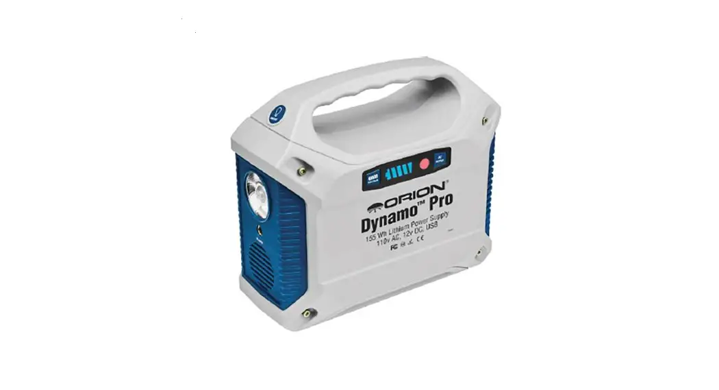Orion 2309 Dynamo Pro 155wh Lithium Power Supply Instruction Manual