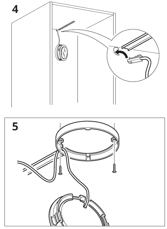 IKEA OMLOPP LED Spotlight 20277182 3