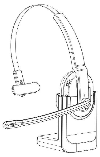 HUAKUA M7 Mono Wireless Headset