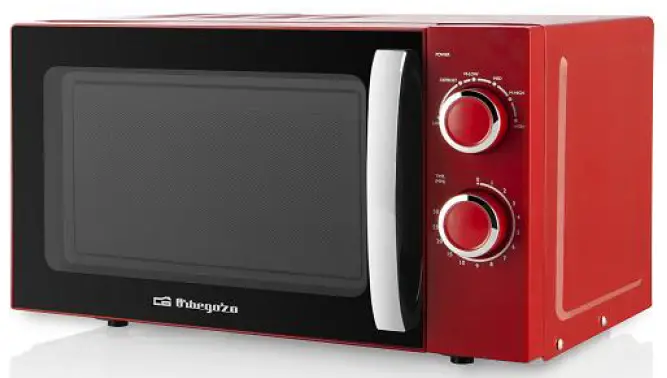 Orbegozo MI 2121 Microwave 20L 700W with Timer Color Red image
