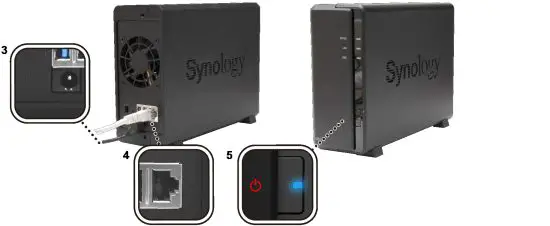 Synology DS118 DiskStation - Start Up 3