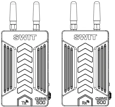 SWIT CURVES500-V2.0 Tx 500ft Wireless HD System 3