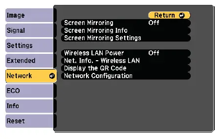 EPSON EX9230 3LCD Projector fig 22