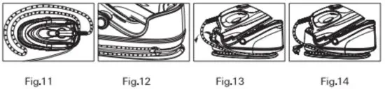 H Koenig v5i Steam Station Iron - CORD STORAGE