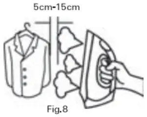 H Koenig v5i Steam Station Iron - Vertical